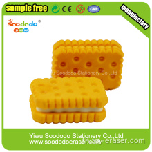 Biscuit Shaped Eraser โรงเรียนเครื่องเขียนของโรงเรียนตลก